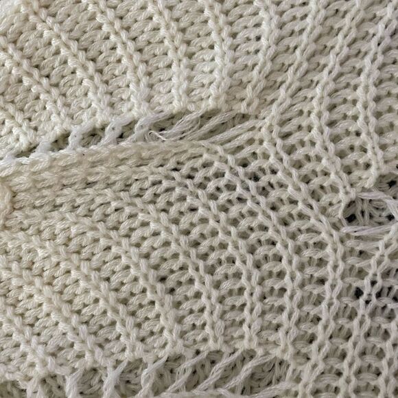 ❤️ Olia (Vici) Knit Bat Crochet Sweater ~ Size S  ❤️ - Picture 10 of 11